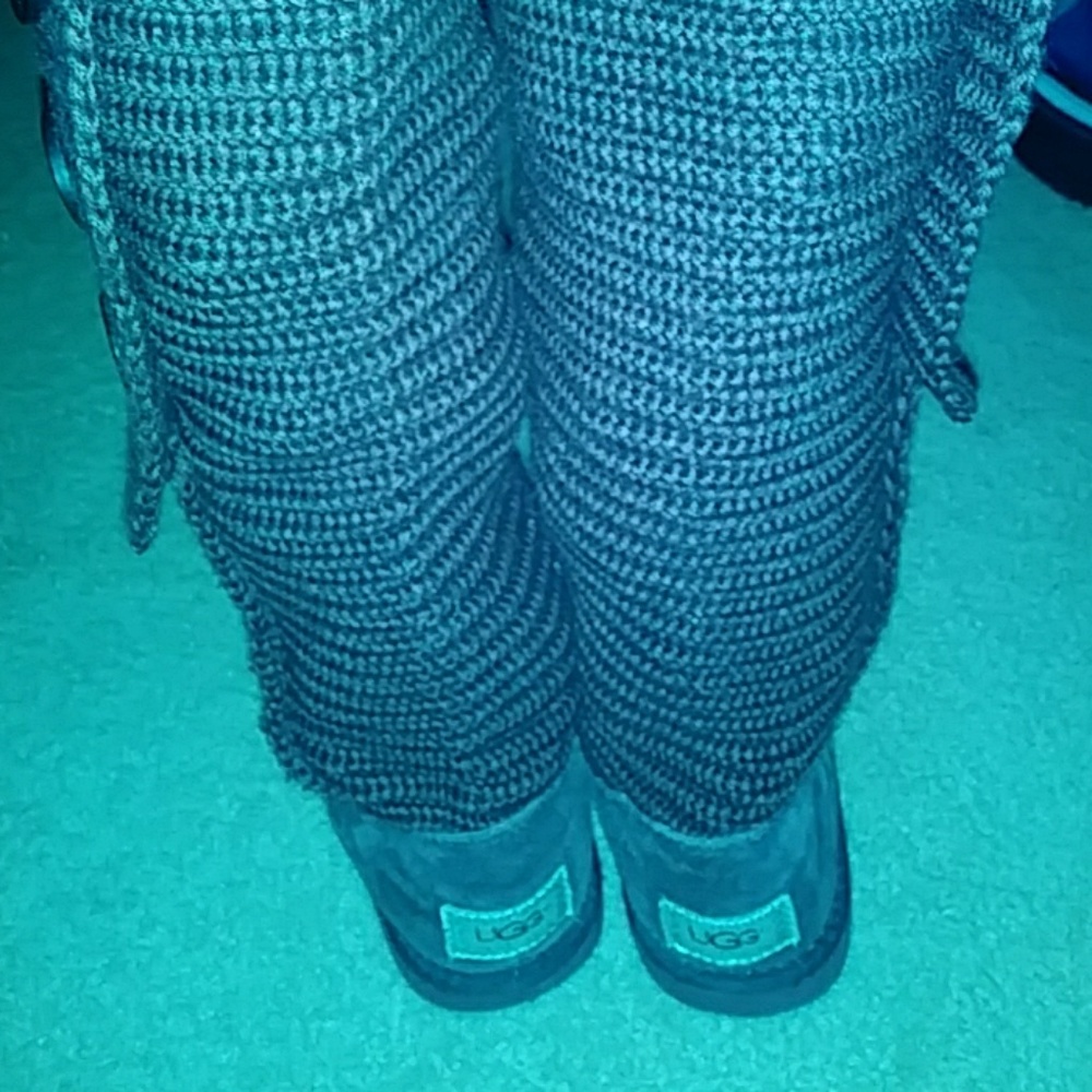 Winter sweater boots